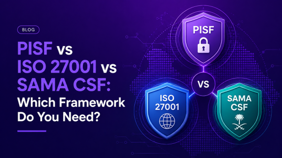 PISF vs ISO 27001 vs SAMA CSF